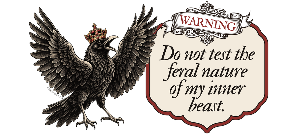 Warning: Feral Nature 11oz mug