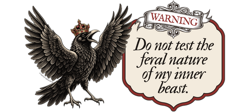 Warning: Feral Nature 11oz mug
